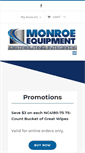 Mobile Screenshot of monroeequipment.com